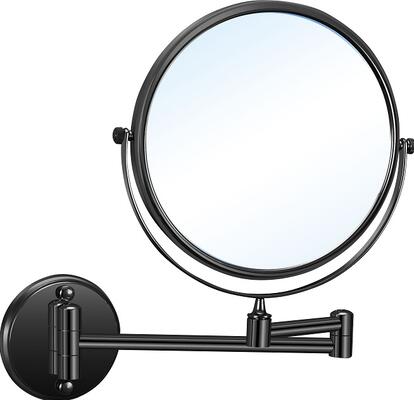 Espelho WC Extensível de Aumento 5x Preto